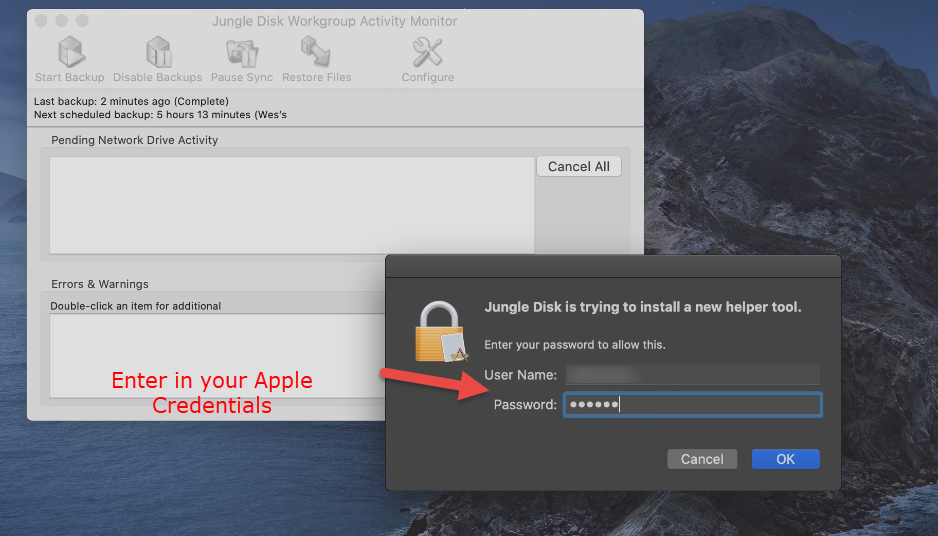 Mac User guide CyberFortress Support