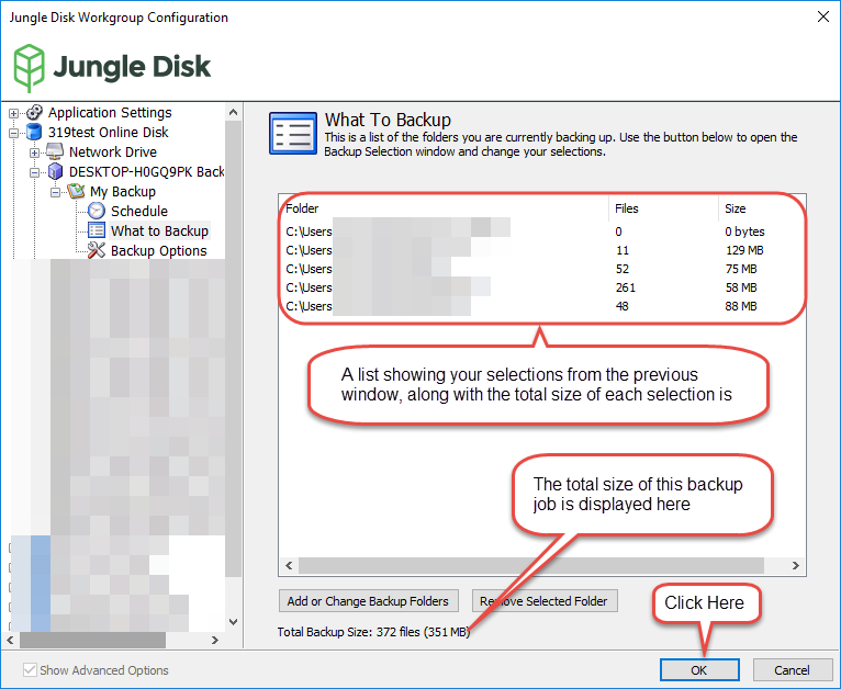 Configuring A New Backup Vault Job – CyberFortress Support