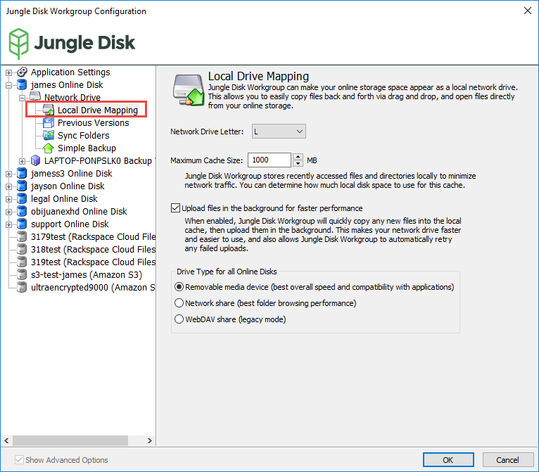 Configuring Local Drive Mapping CyberFortress Support   A2 